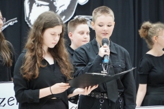 Głos zabiera uczennica klasy 7c Antonina Siółkowska.