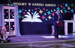 Powitanie Gości przez Dyrektora Szkoły – p. Janusza Banasiaka. 