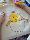 torba bawełniana z rysunkiem Minionka
