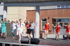 Uczestnicy Szkolnego Przeglądu Talentów.