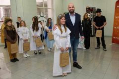 Podziękowania Zastępcy Prezydenta Miasta Płocka ds. Polityki Społecznej- Pana Łukasza Jankowskiego za odwiedziny w Urzędzie Miasta Płocka, pielęgnowanie tradycji i piękny występ.