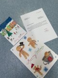 dwie nagrodzone prace (III miejsce) i listy do Ambasadora Wielkiej Brytanii oraz Ambasadora Republiki Federalnej Niemiec w Polsce