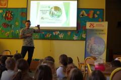 Zajęcia edukacyjne „Ogrody deszczowe- zrób je sam- edycja II” prowadzone dla dzieci z grup świetlicowych.