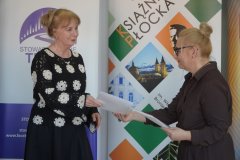 Dyrektor Szkoły Podstawowej nr 22 dziękuje Prezes Stowarzyszenia TRAKT