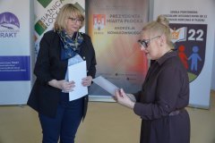 Dyrektor Szkoły Podstawowej nr 22 dziękuje przewodniczącej jury