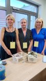 Finał kwesty – nauczyciele naszej szkoły biorący udział w akcji ,,Pola Nadziei”.