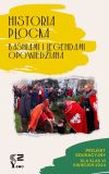Grupa postaci w historycznych strojach, obok napis Historia Płocka baśniami i legendami opowiedziana. 