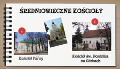 Zdjęcie przedstawiające średniowieczne płockie kościoły. 