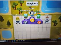 Wyniki interaktywnego quizu na temat zasad bezpiecznego korzystania z Internetu.