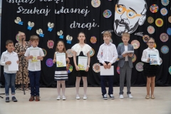 Laureaci Ogólnopolskiej Olimpiady Olimpusek z j. angielskiego.