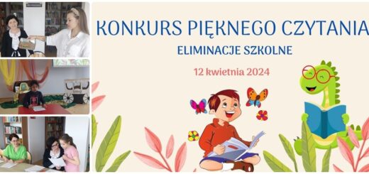 Rysunek chłopca oraz smoka, którzy trzymają w dłoni książki. Z boku miniatury zdjęć przedstawiające uczestników konkursu oraz jury.