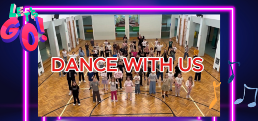 Zdjęcie wszystkich uczestników zabawy "Dance with Us".